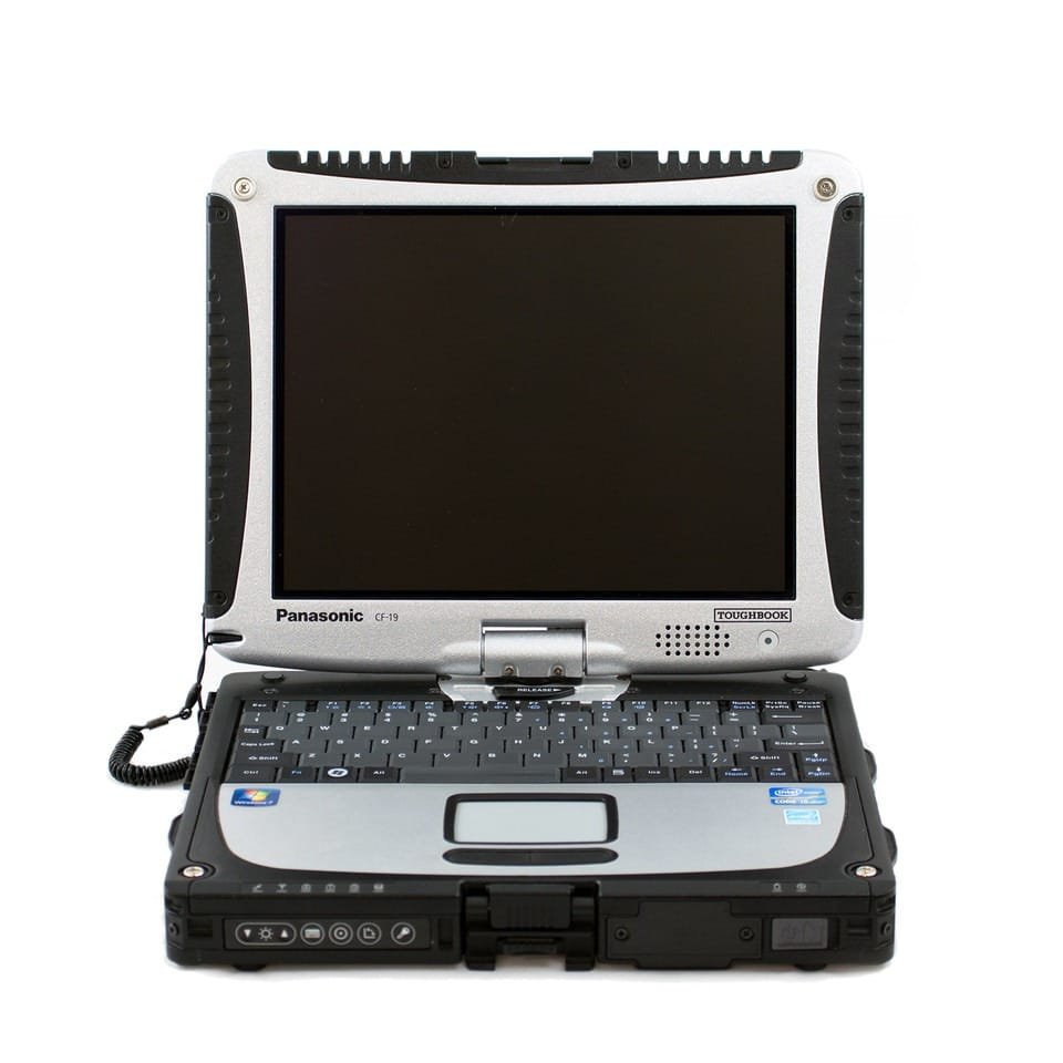 CF-191-front__50774 Panasonic Toughbook CF-19 Fully Rugged Laptop - Image 1